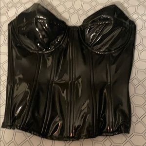 leather corset